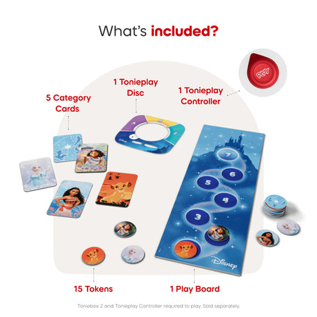 Tonieplay Set: Controller + Disney Quiz Kingdom Game