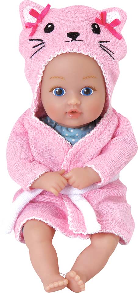 Bathtime Baby Tots  Cat- 8.5"