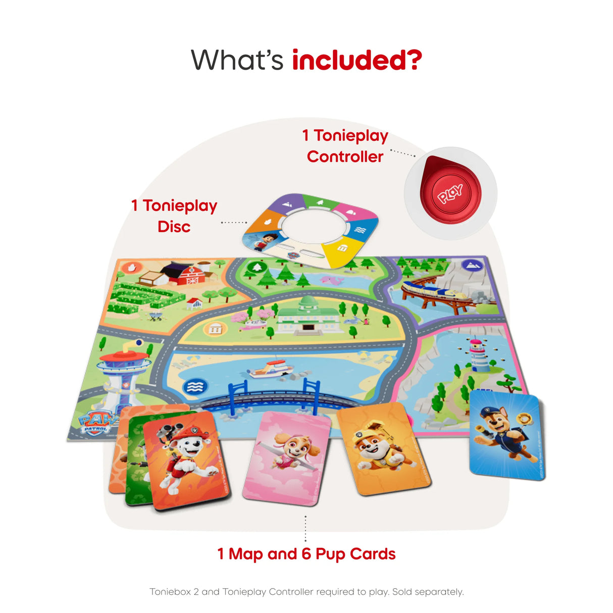 Tonieplay Set: Controller Paw Patrol Adventure Bay Rescue Heroes