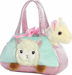 Aurora Fancy Pals  7" Peek-a-boo Llama