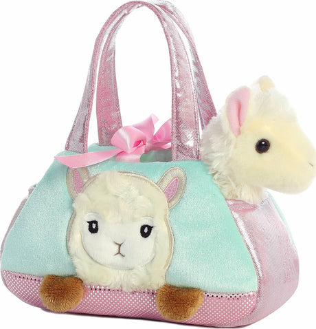 Aurora Fancy Pals  7" Peek-a-boo Llama