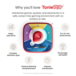 Tonieplay Set: Controller + Disney Quiz Kingdom Game