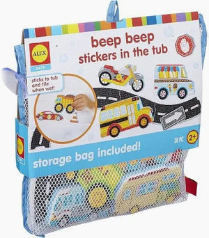 Beep Beep Stickers In the Tub