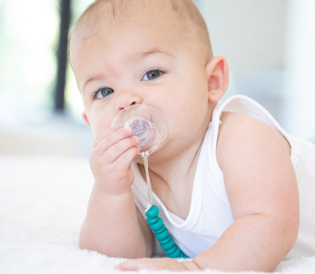 Pacifier Clip Teal