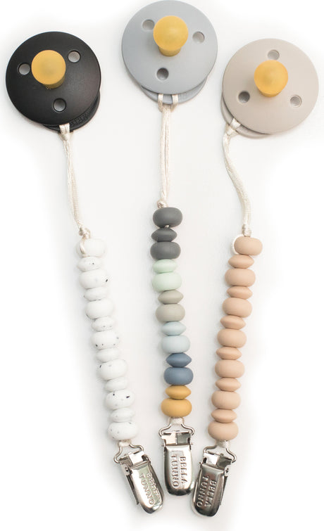 Speckled Pacifier Clip