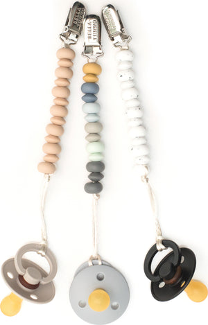 Speckled Pacifier Clip