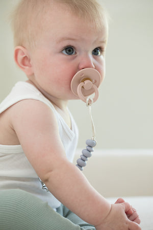 Lilac Pacifier Clip