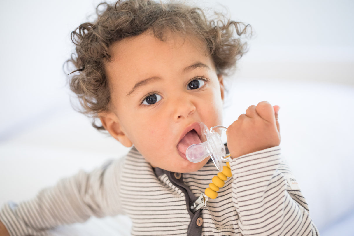 Marigold Pacifier Clip