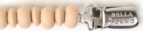 Oatmeal Pacifier Clip