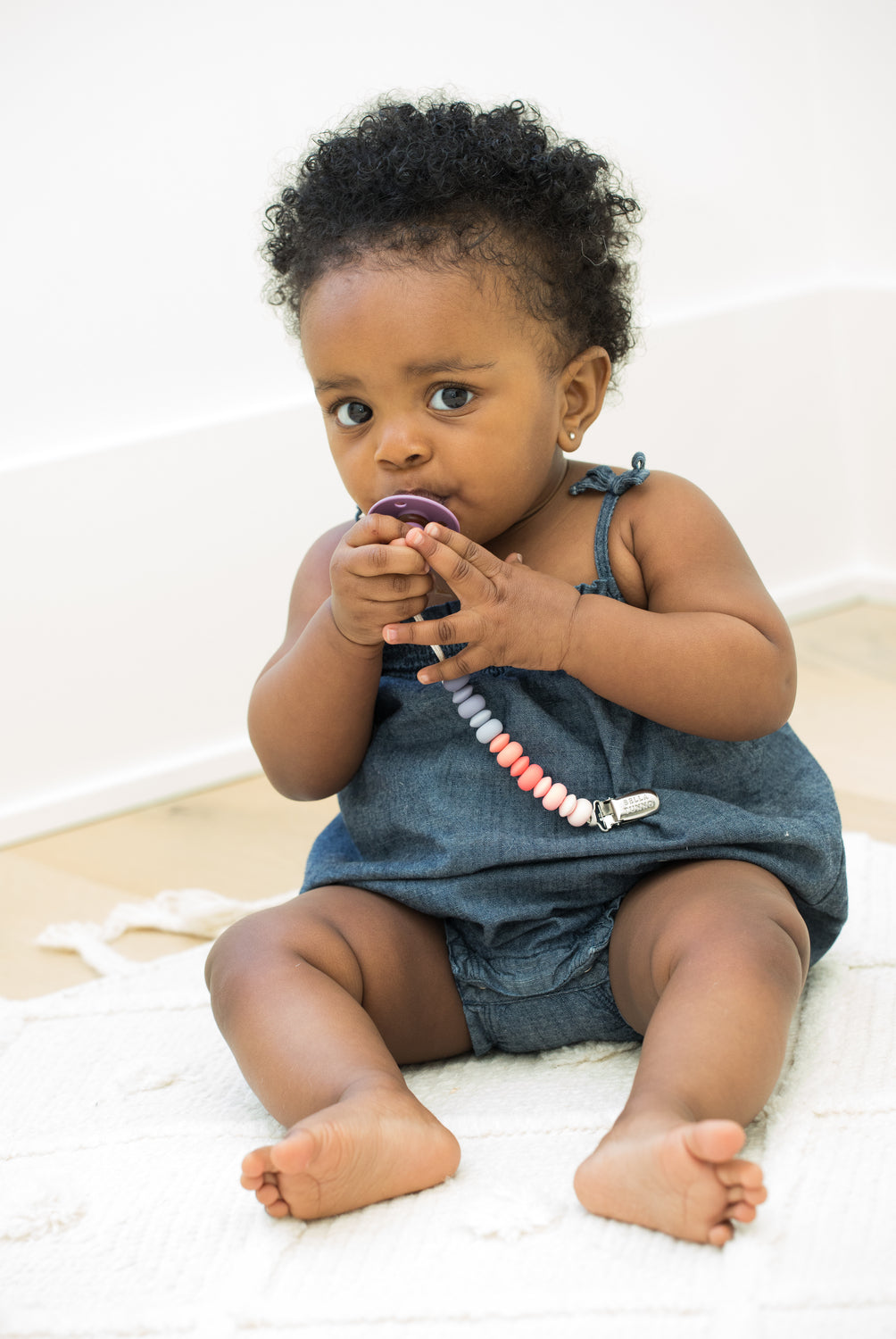 Girl Multi Pacifier Clip