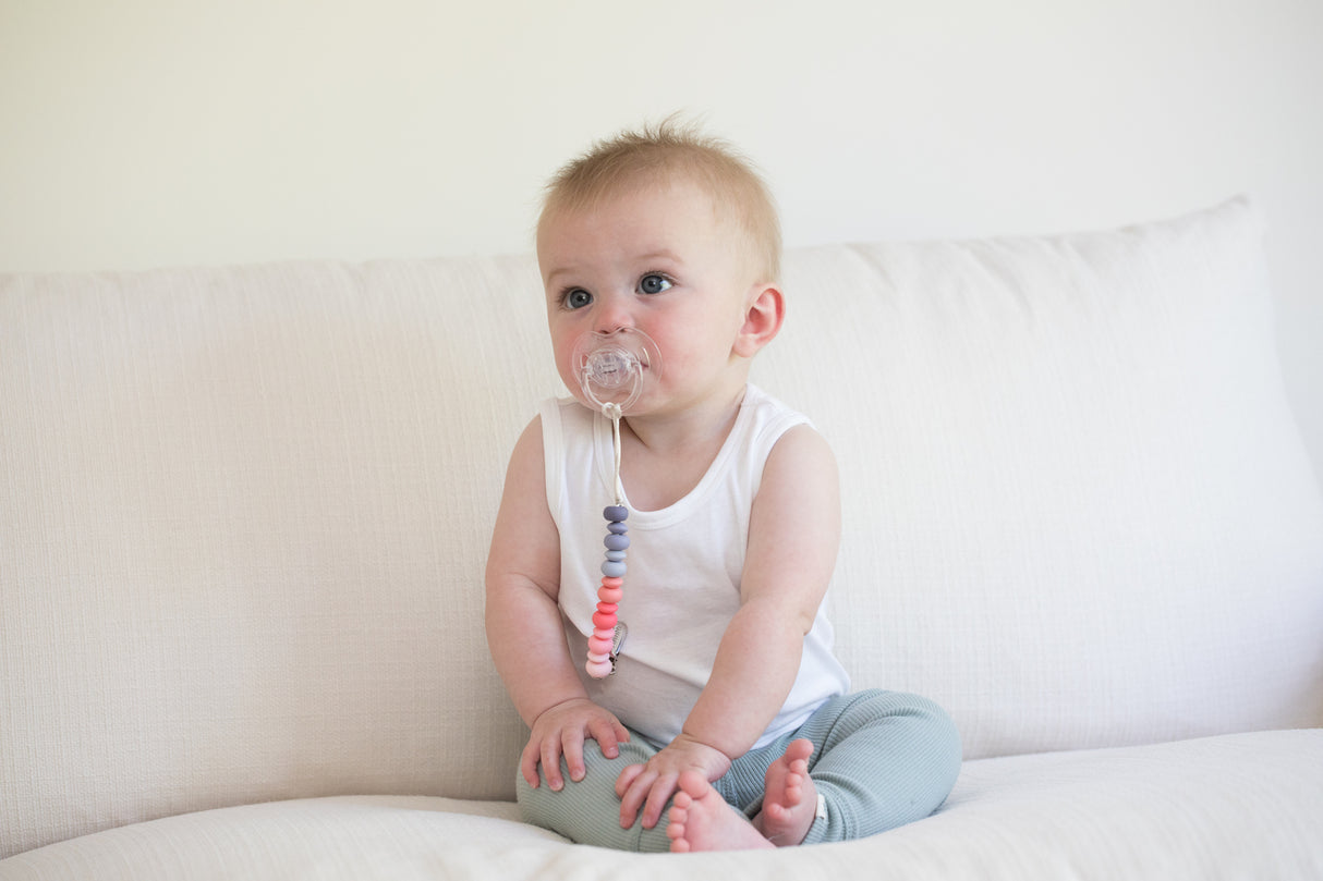 Girl Multi Pacifier Clip