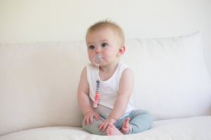 Girl Multi Pacifier Clip