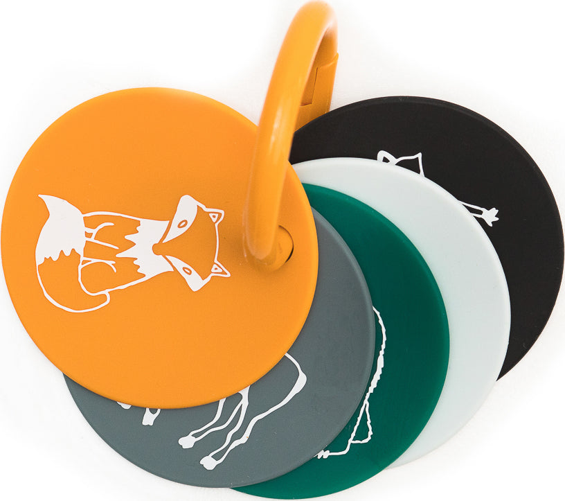 Forest Friends Teething Flashcards