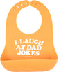 I Laugh at Dad Jokes Wonder Bib