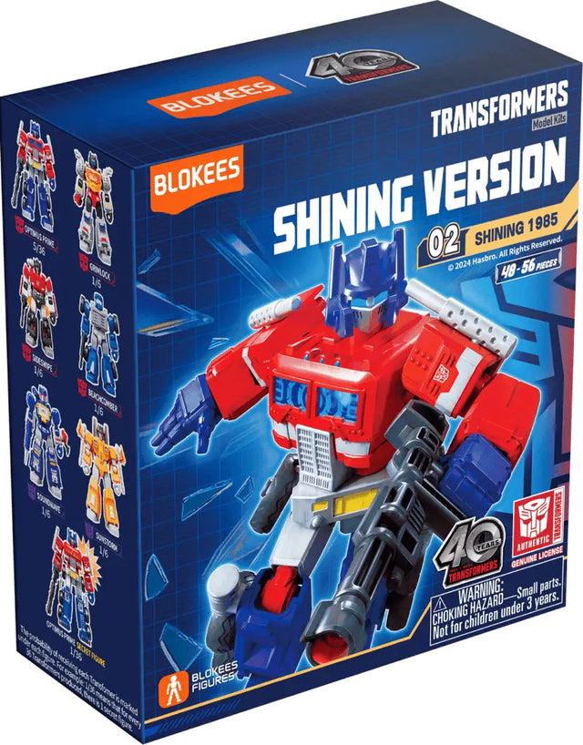 4" Blokees Figures - Transformers
Shining Version 02 Shining 1985