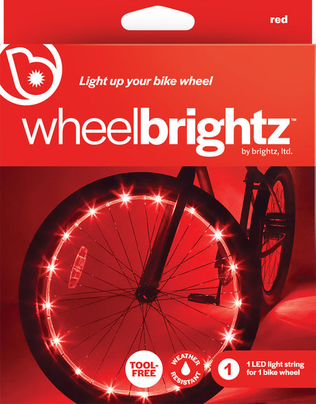 Wheelbrightz Red Led Bicycle Wheel Light