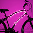 Cosmicbrightz Pink Led Bicycle Frame Light