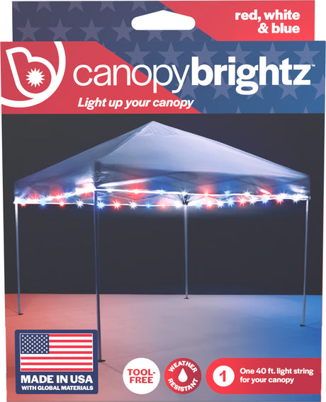 Canopy Brightz Patriotic USA Made LED Canopy Light