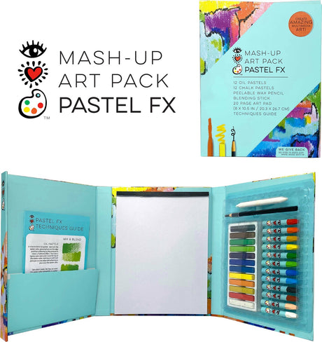 iHeart Art Mash-up Art Pack Pastel Fx Complete Art Portfolio Set