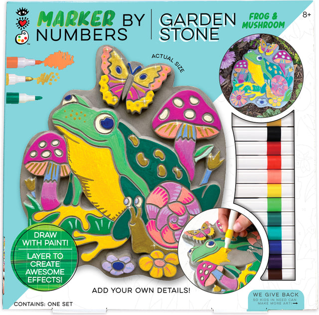 Marker By Number- Garden Stone