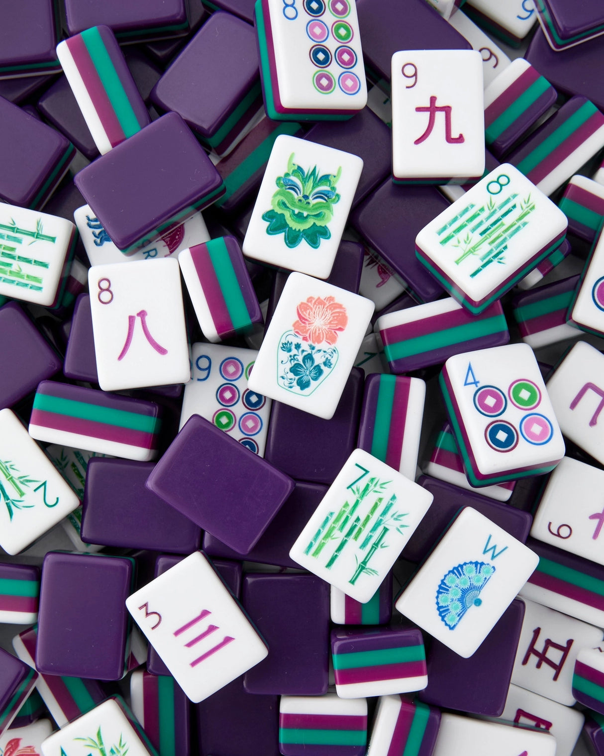 Oh My Mahjong Jasmine Tiles Set