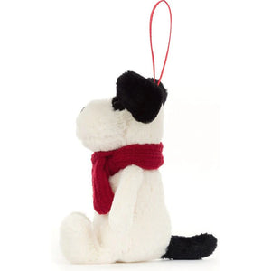 Bashful Puppy Ornament