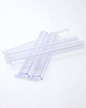 Oh My Mahjong Clear Acrylic Mahjong Rack and Pusher Set