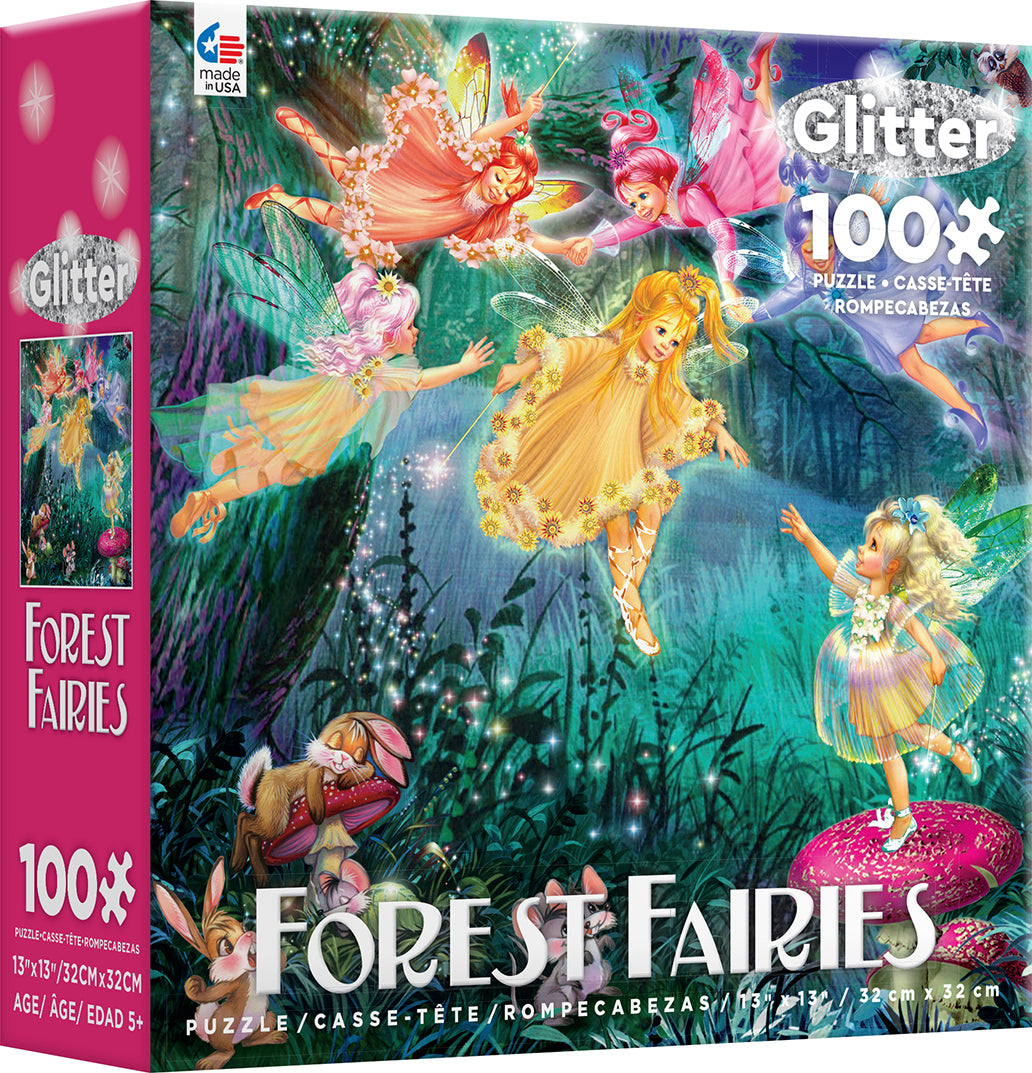 100 Piece Forest Fairies Glitter (assorted)