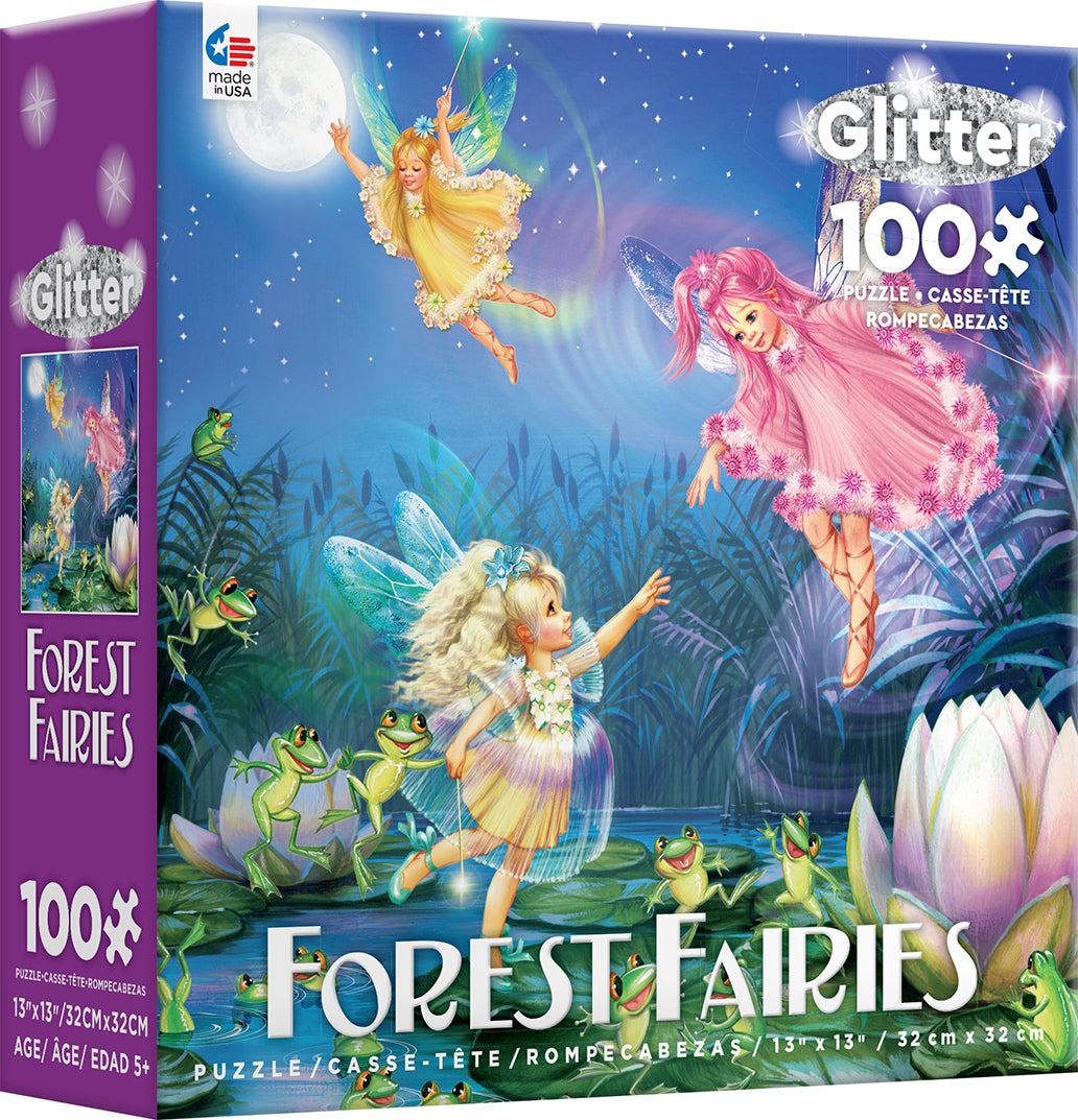 100 Piece Forest Fairies Glitter (assorted)