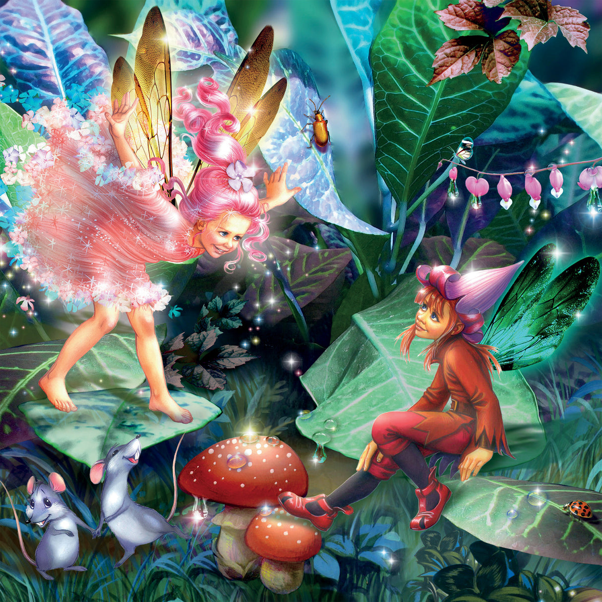 100 Piece Forest Fairies Glitter (assorted)