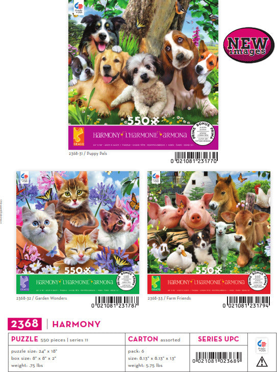 550 Piece Harmony (assorted)