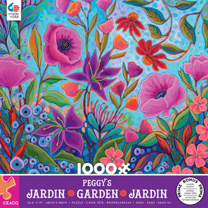 1000 Pc Peggy's Garden