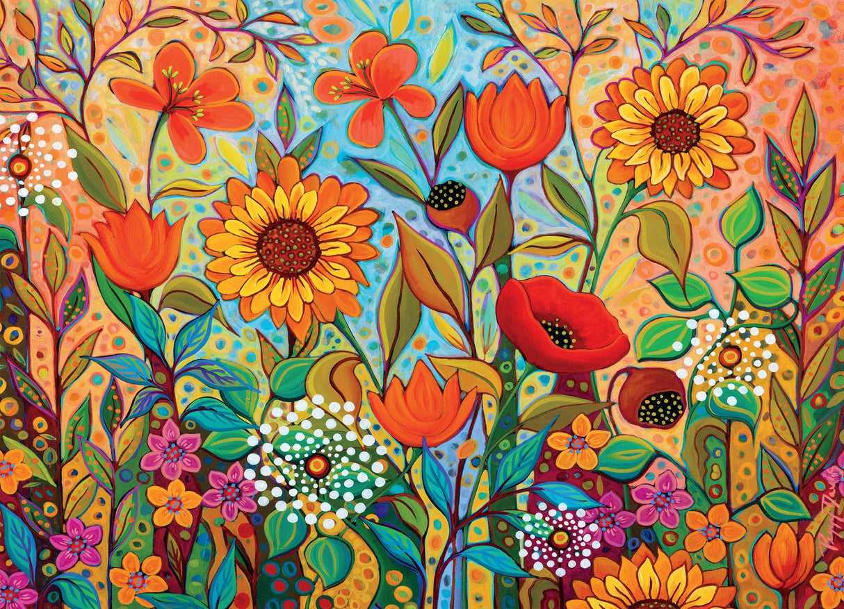 1000 Pc Peggy's Garden