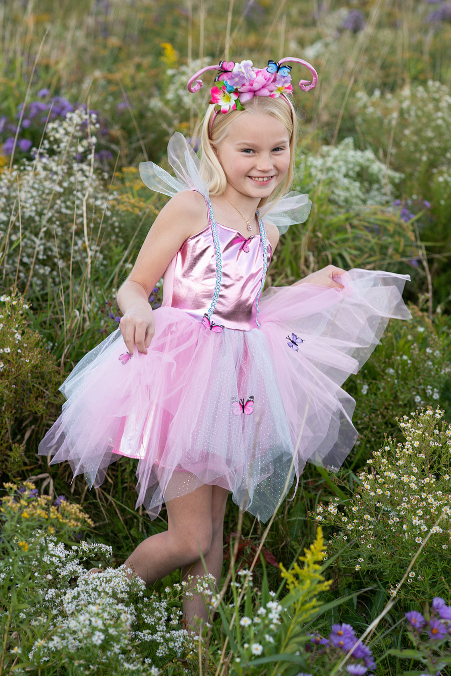 Woodland Butterfly Dress & Headpiece