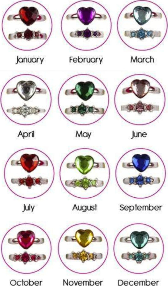 Birthstone Rings (assorted)