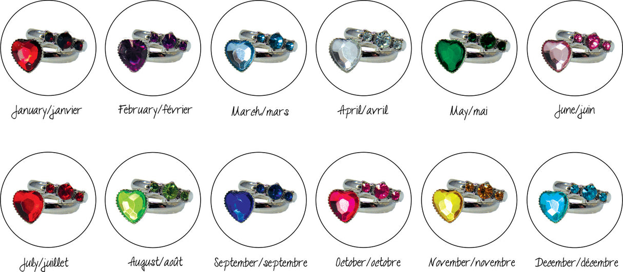 Birthstone Rings (assorted)