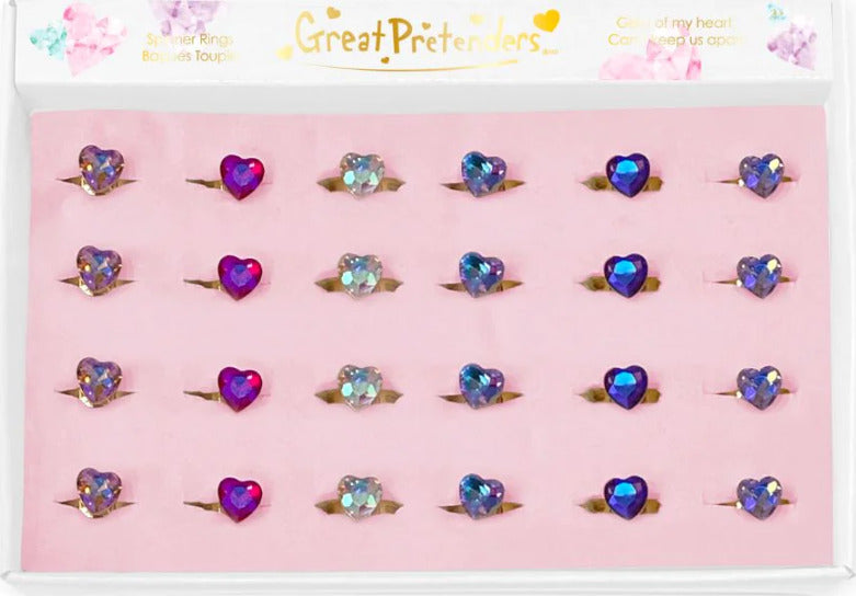 Gem of My Heart Spinner Rings Gem of My Heart Spinner Rings