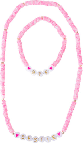 Bestie Necklace & Bracelet Set