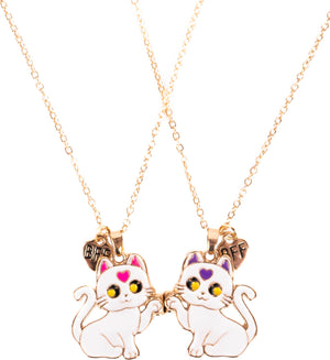 Smitten Kitten Tear & Share Necklaces