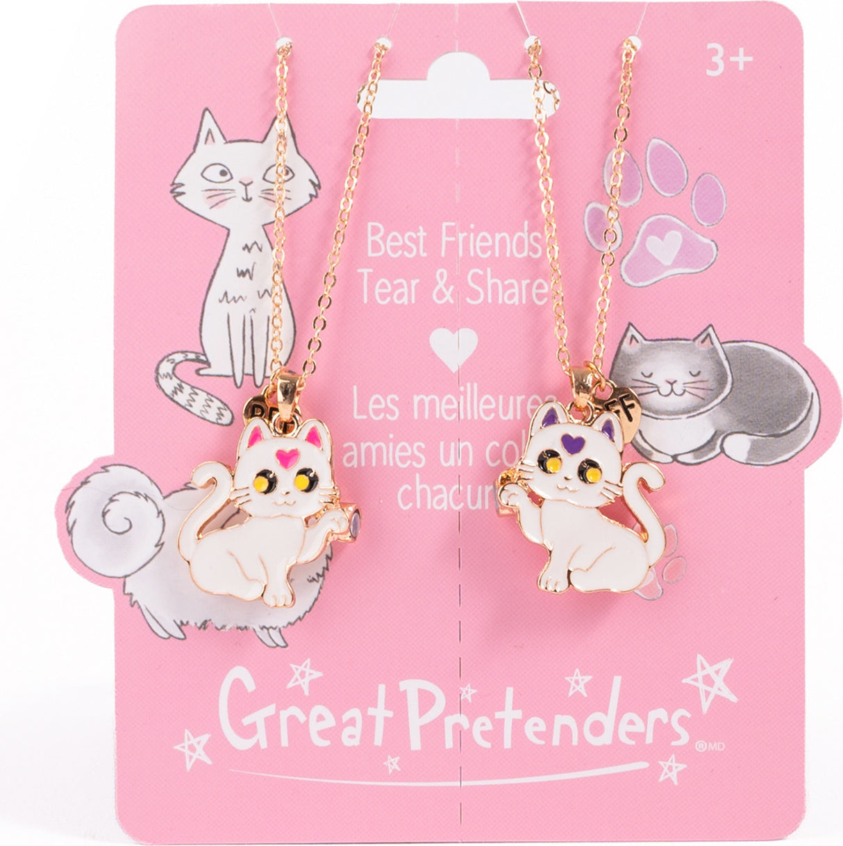 Smitten Kitten Tear & Share Necklaces