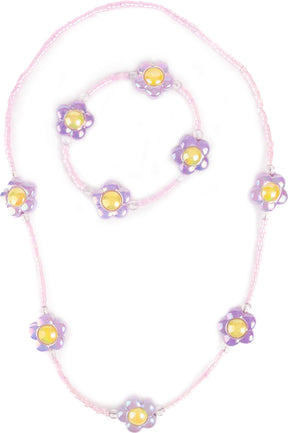Crazy for Daisies Necklace & Bracelet Set, 2pc