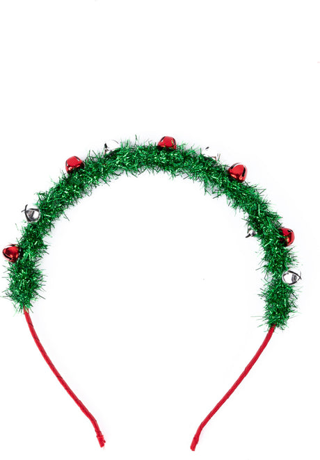 Deck the Halls Tinsel Headband