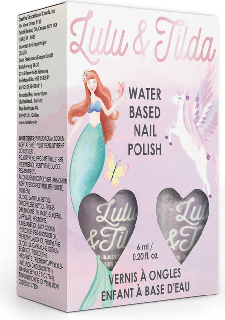 Pajama Party, Washable Nail Polish Set