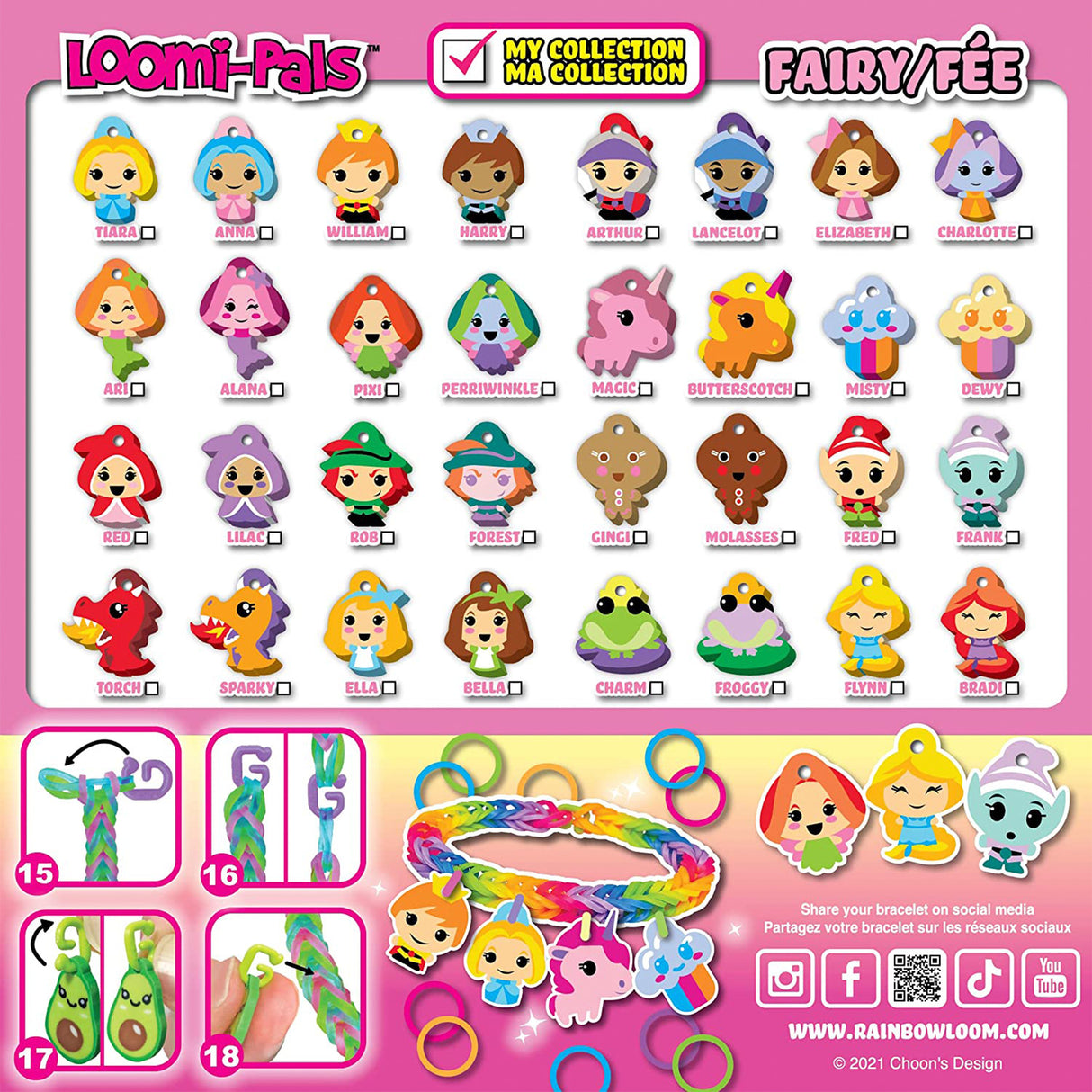 Loomi-Pals Collectibles - Fairy series