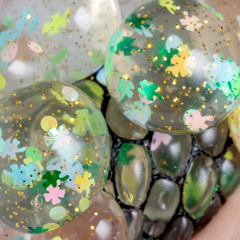 Confetti Squishy Mesh Ball