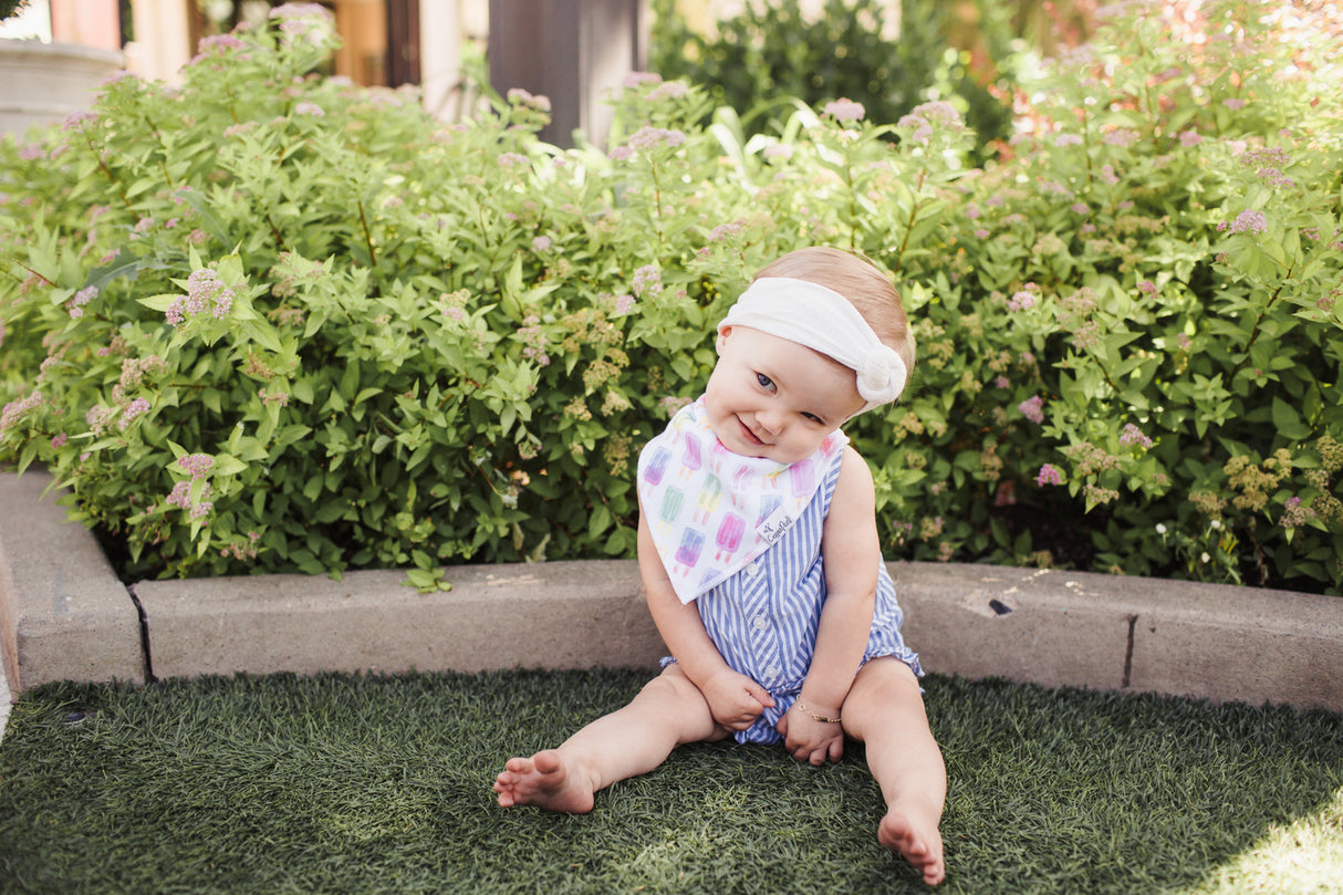 Summer Baby Bandana Bib Set (4-pack)