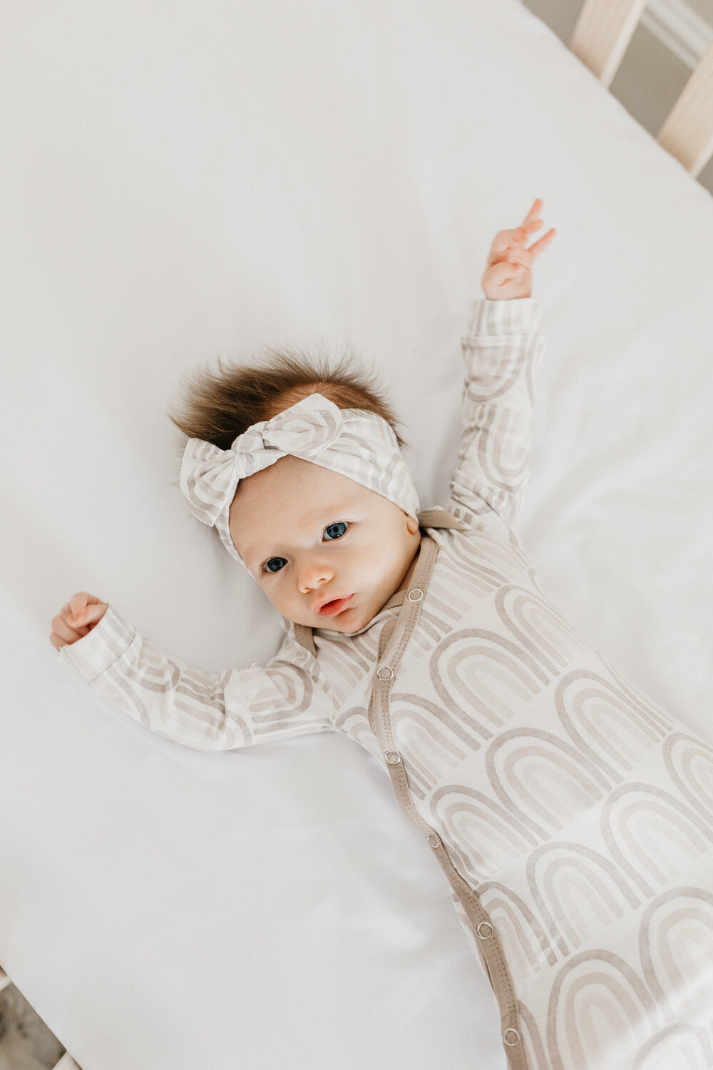 Bliss Newborn Knotted Gown