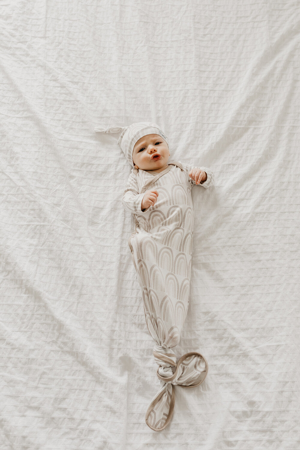 Bliss Newborn Knotted Gown
