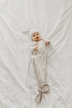 Bliss Newborn Knotted Gown