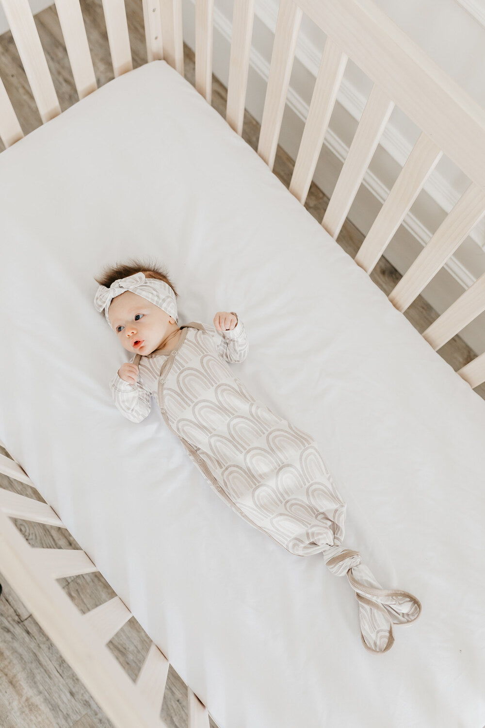 Bliss Newborn Knotted Gown